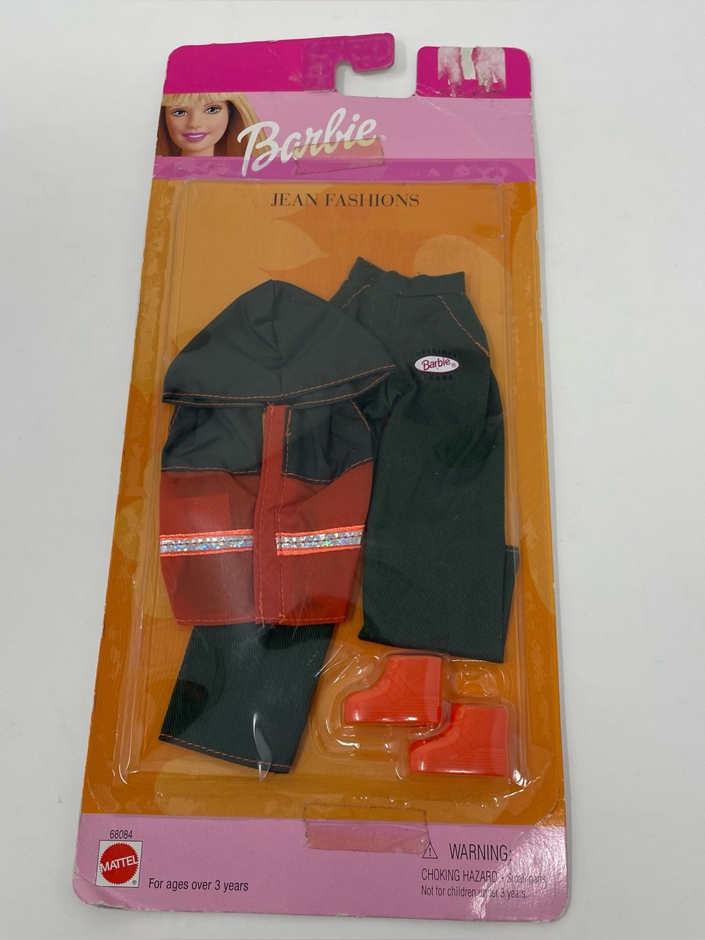 Vintage Barbie Doll Jean Fashions #68084 3 Piece Outfit 1999 New